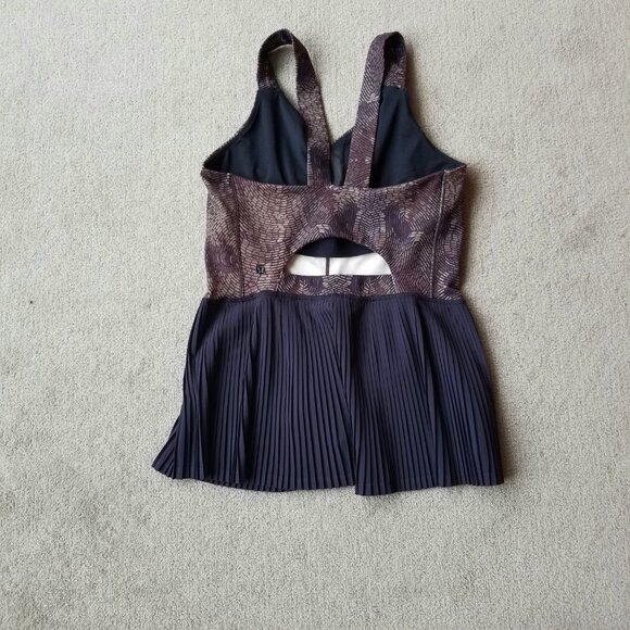 Lululemon City Tank in Golden Goddess Cashew Multi size 8 - Picture 5 of 11